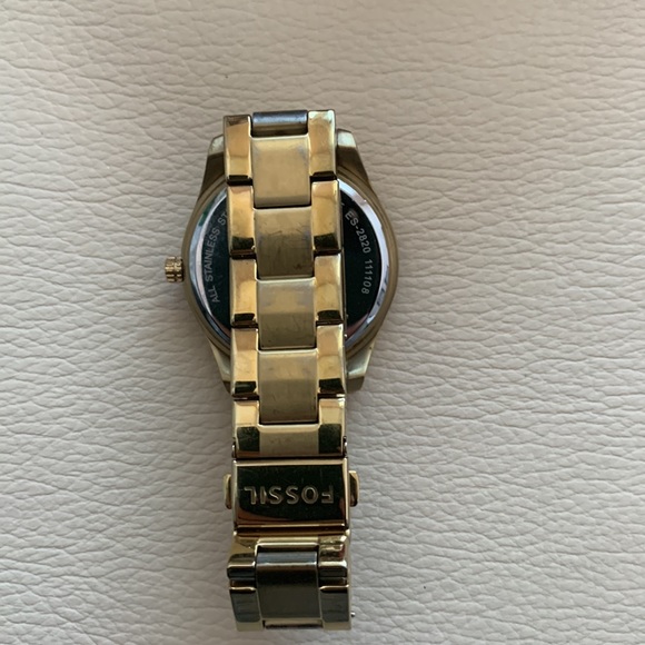 Fossil Gold Stainless Steel watch - Picture 3 of 6